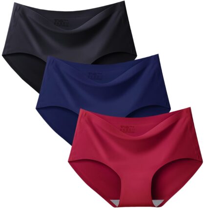 WOMEN'S ICE-SILK INVISIBLE SEMLESS PANTY PACK OF (3) – APEXA ENTERPRISE
